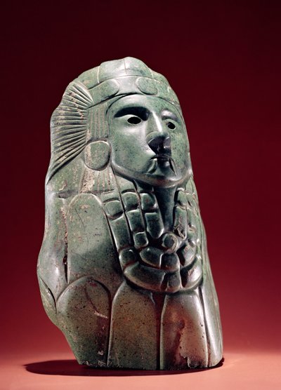 Dios del maíz azteca de Aztec